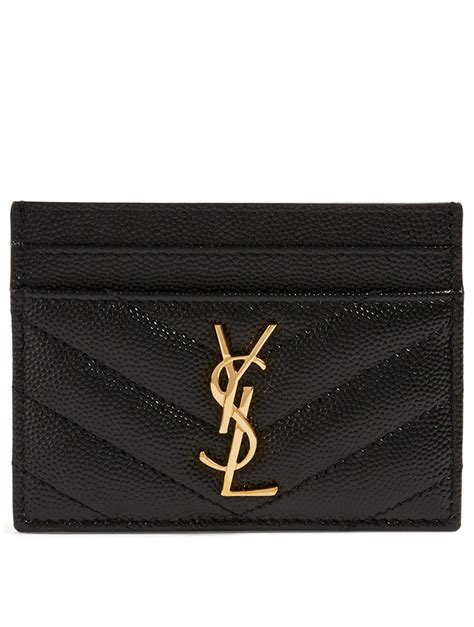 chanelette ysl card case|saint laurent card case.